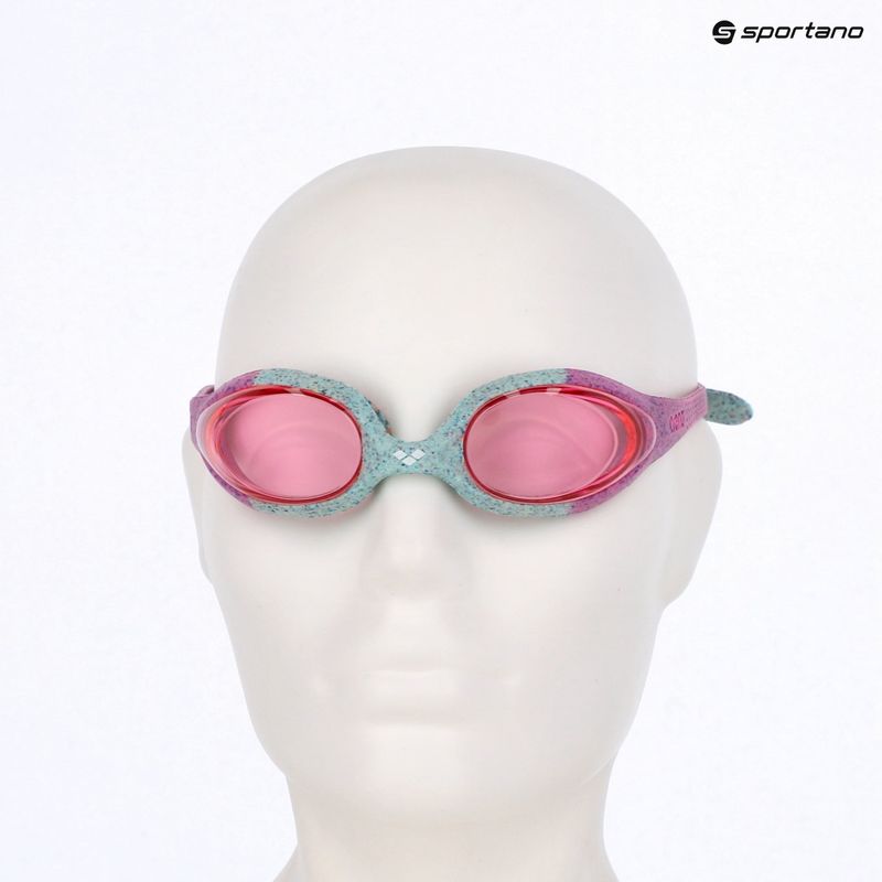 Ochelari de înot pentru copii arena Spider r pink/grey/pink 10