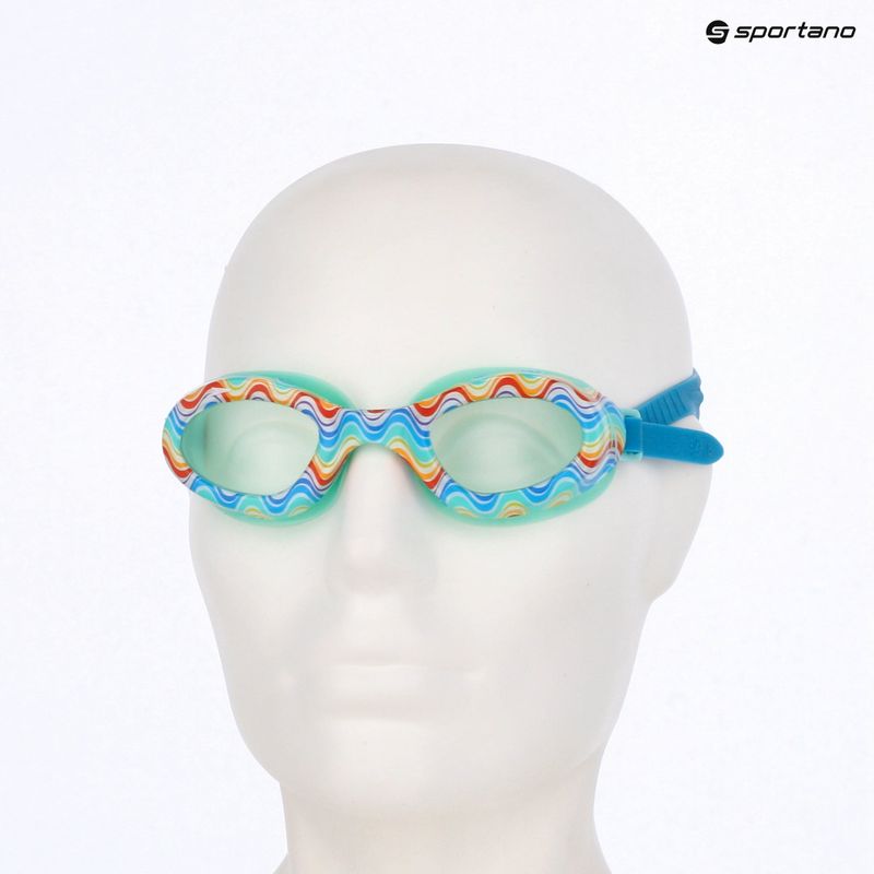 Ochelari de înot pentru copii Speedo Futura Hydrospex Printed Jr rainbow/clear 3