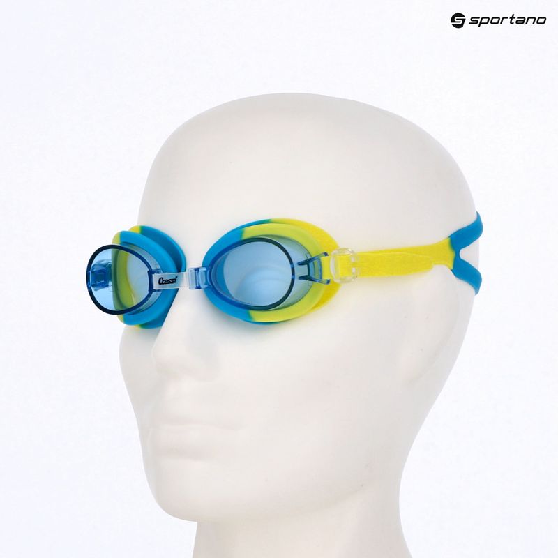 Ochelari de înot pentru copii Cressi Starfish green/azure 7