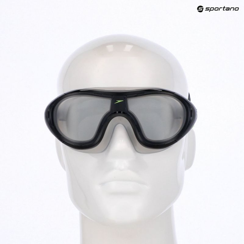 Mască de înot Speedo Biofuse 2.0 black / steel 9