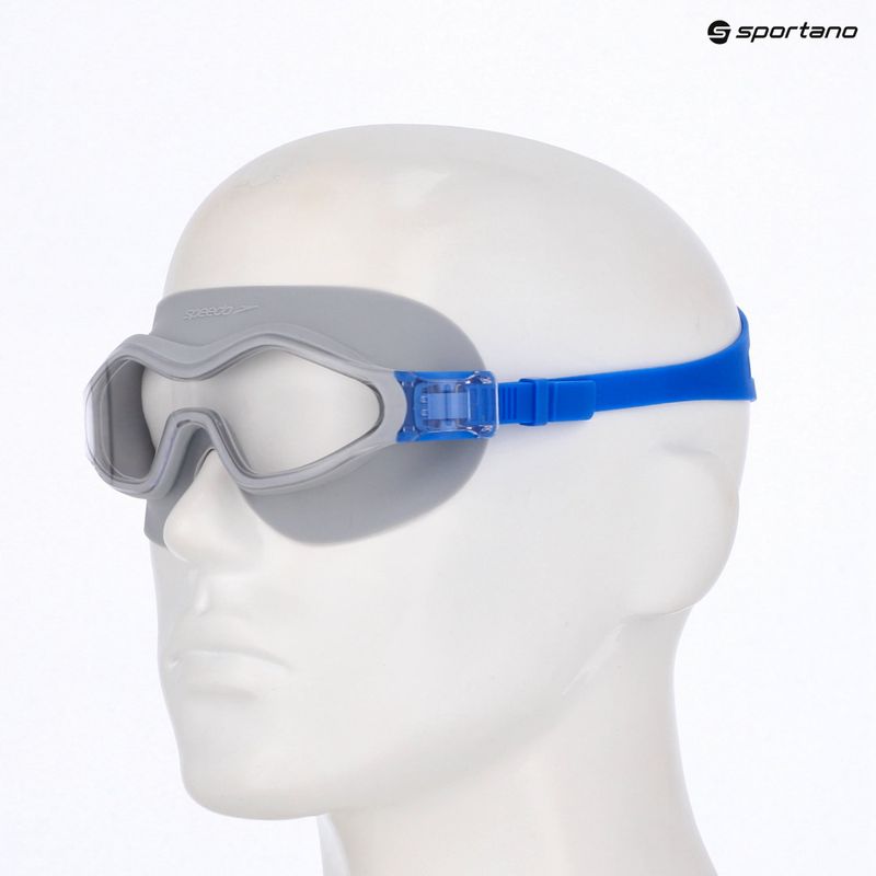 Mască de înot Speedo Hydrosity light cement / clear 8