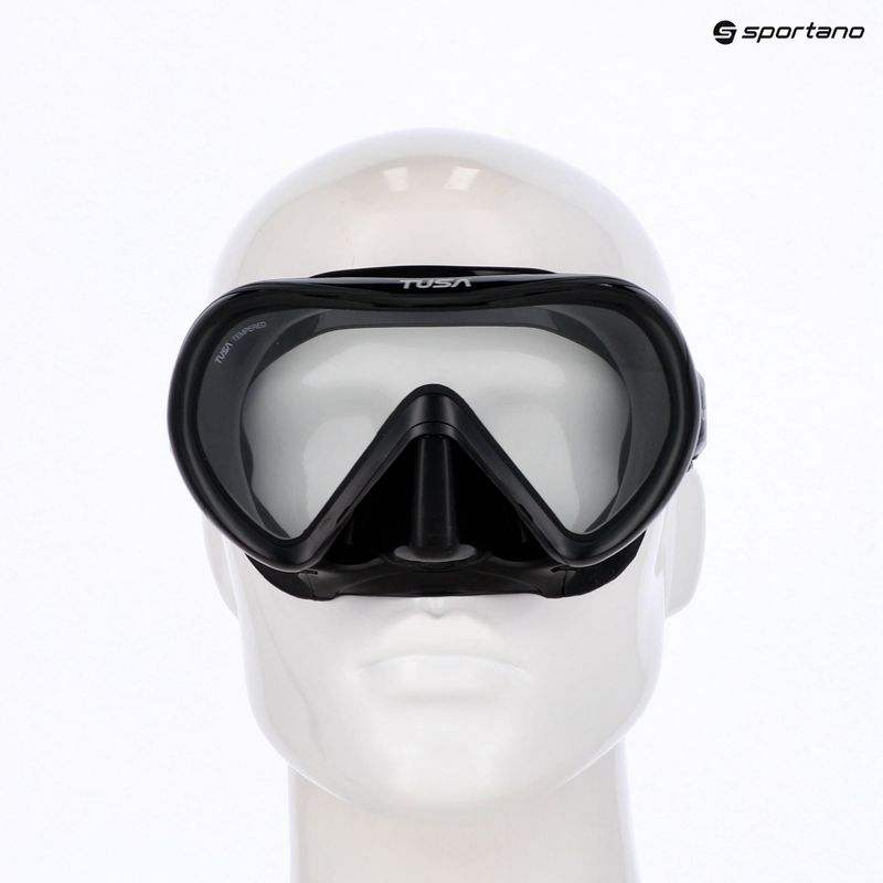 Mască de snorkeling TUSA Ino neagră 3