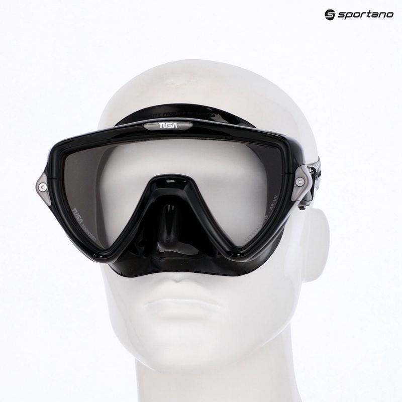 Mască de scufundări TUSA Visio Pro black 3