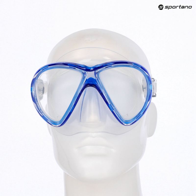 Mască de scufundări Mares Marea blue reflex/clear 3