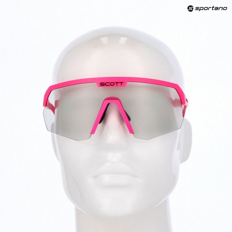 Ochelari de soare SCOTT Sport Shield LS roz acid/gri sensibil la lumină SCOTT Sport Shield LS 7