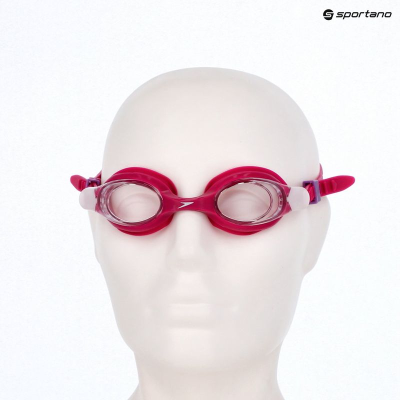 Ochelari de înot pentru copii Speedo Skoogles blossom/electric pink/clear 3
