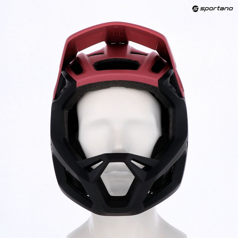 Cască de ciclism Fox Racing Proframe Solid berry 9