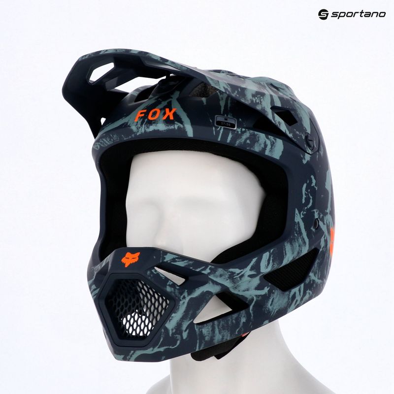 Cască de ciclism Fox Racing Rampage Img Print arctic blue 7