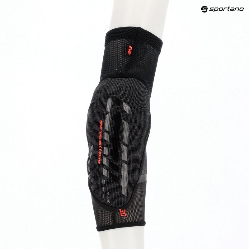 Cotiere de ciclism pentru copii Leatt 3DF 5.0 Evo Jr black 4