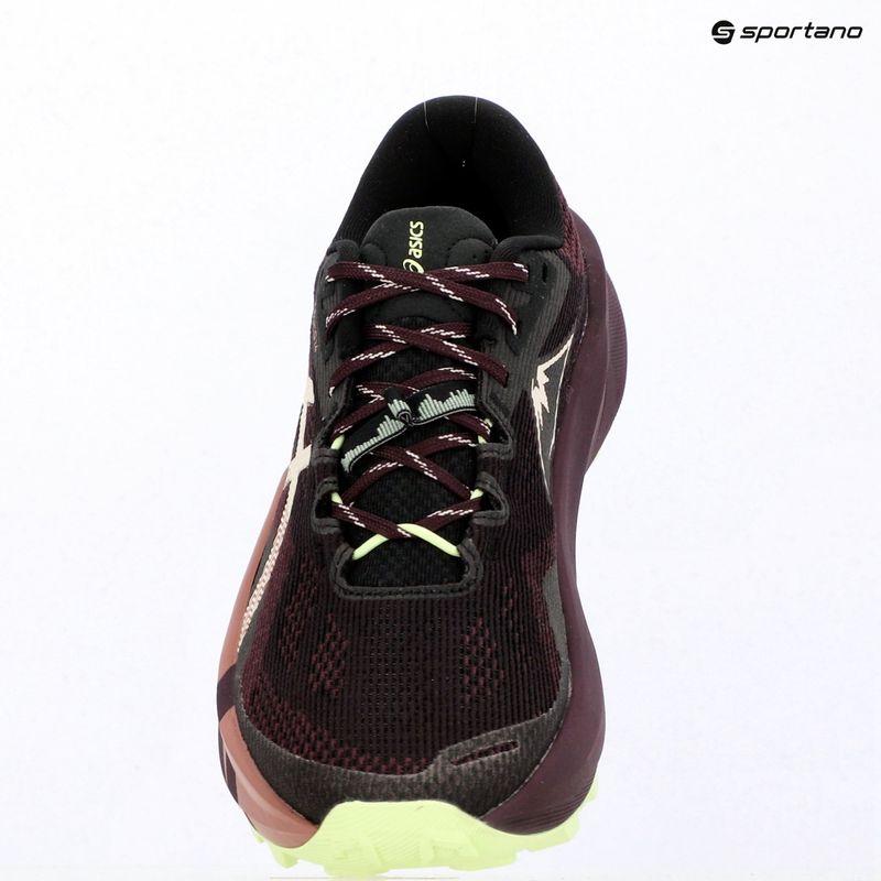 Încălțăminte de alergare pentru femei ASICS Trabuco 14 black/dark aubergine 16
