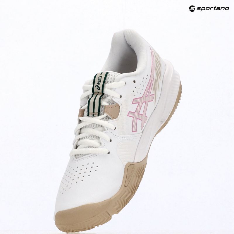 Încălțăminte de padel pentru femei ASICS Gel-Challenger 15 Padel white/bubblegum 15