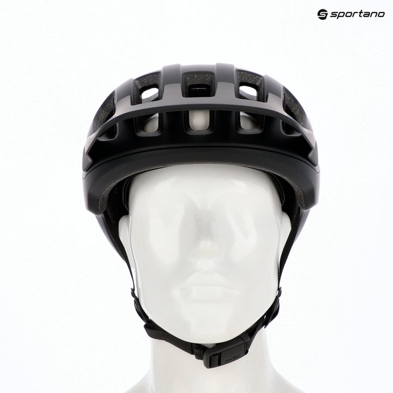 Cască de ciclism POC Cularis uranium black matt/hydrogen white w. logo 6