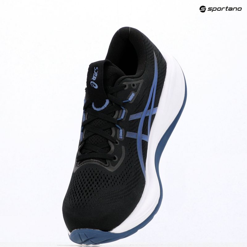 Încălțăminte de alergare pentru bărbați ASICS Gel-Cumulus 28 black/neon blue 16