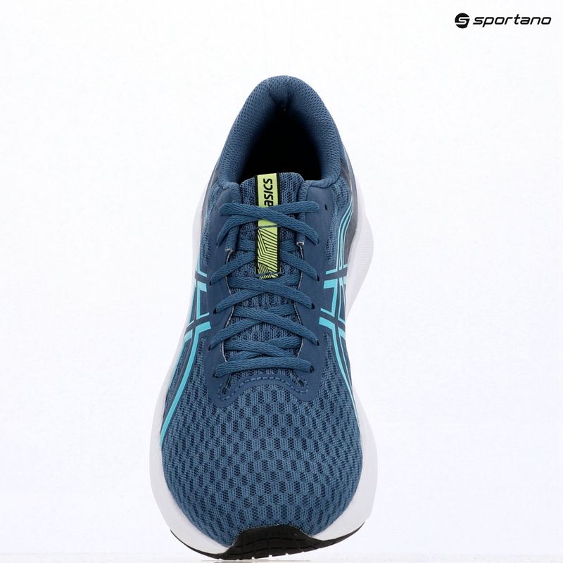 Încălțăminte de alergare pentru bărbați ASICS Patriot 14 grand shark/energy aqua 16