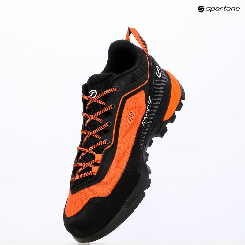 Încălțăminte de abordare pentru bărbați SCARPA Rapid LT orange/orange 15