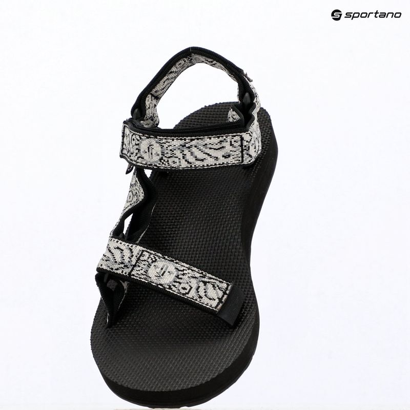 Sandale pentru femei Teva Original Universal windy summer black/white 9