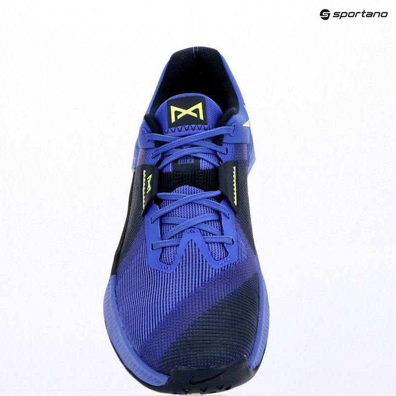 Încălțăminte de antrenament pentru bărbați Nike Metcon 10 persian violet/obsidian/light lemon twist 17