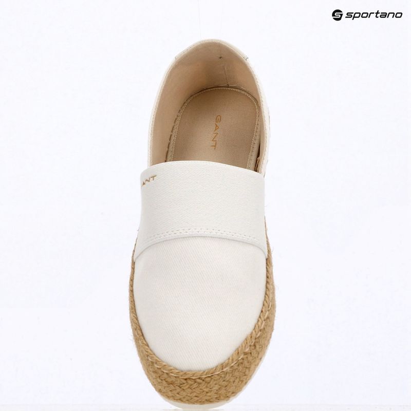 Espadrile de damă GANT Raffiaville off white 16
