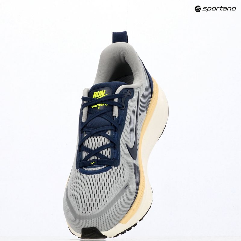 Încălțăminte de alergare pentru bărbați Nike Vomero 18 wolf grey/pewter/sail/midnight navy 15
