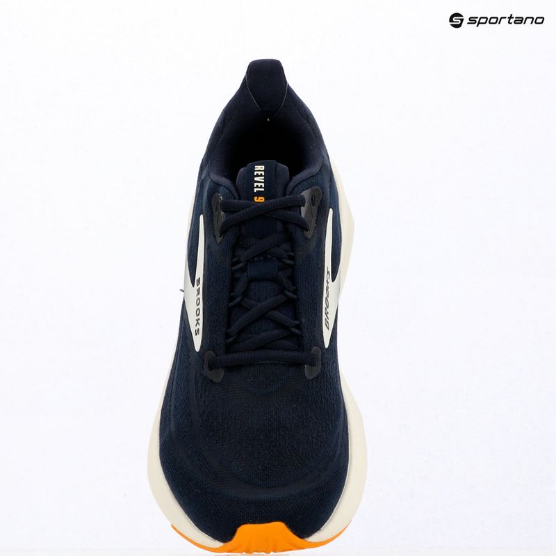 Încălțăminte de alergare pentru bărbați Brooks Revel 9 navy/navy/orange 15