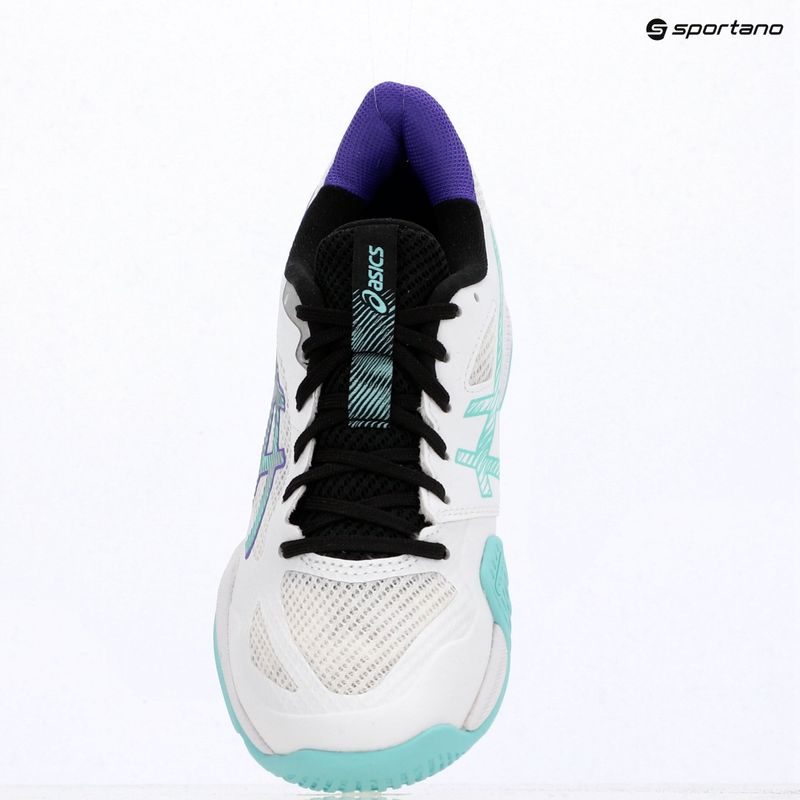 Încălțăminte de volei pentru femei ASICS Blade FF 2 white/illuminate mint 9