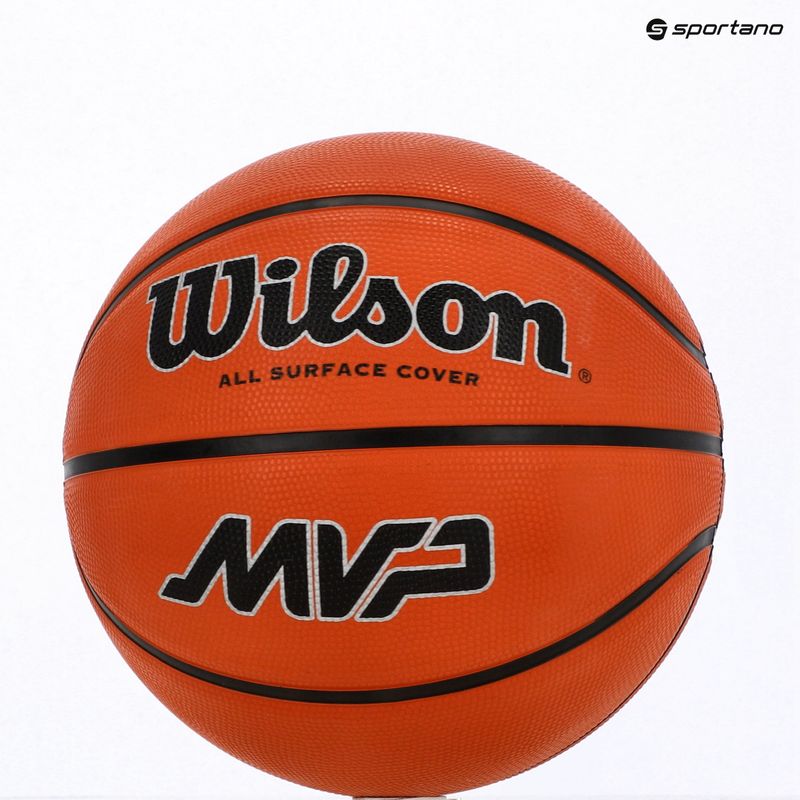 Minge de baschet Wilson MVP brown mărimea 5 3