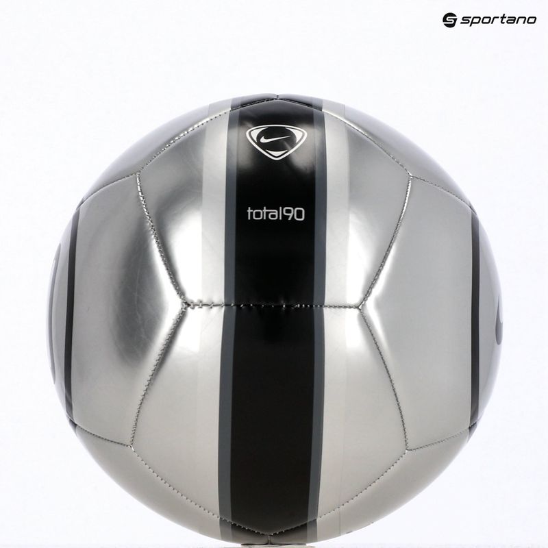 Minge de fotbal Nike Academy T90 Metallic '26 metallic silver/black/black mărimea 5 5