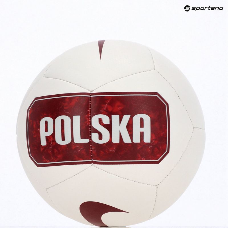 Minge de fotbal Nike Pitch Poland white size 5 5