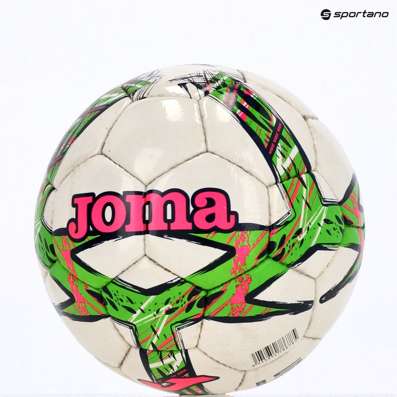 Minge de fotbal Joma Dali III green fluor/pink/navy mărimea  5 4