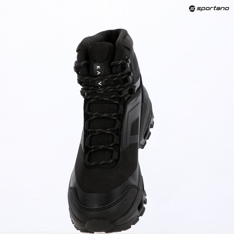 Încălțăminte de drumeție pentru bărbați KADVA Obsidian Mid WP negru 14