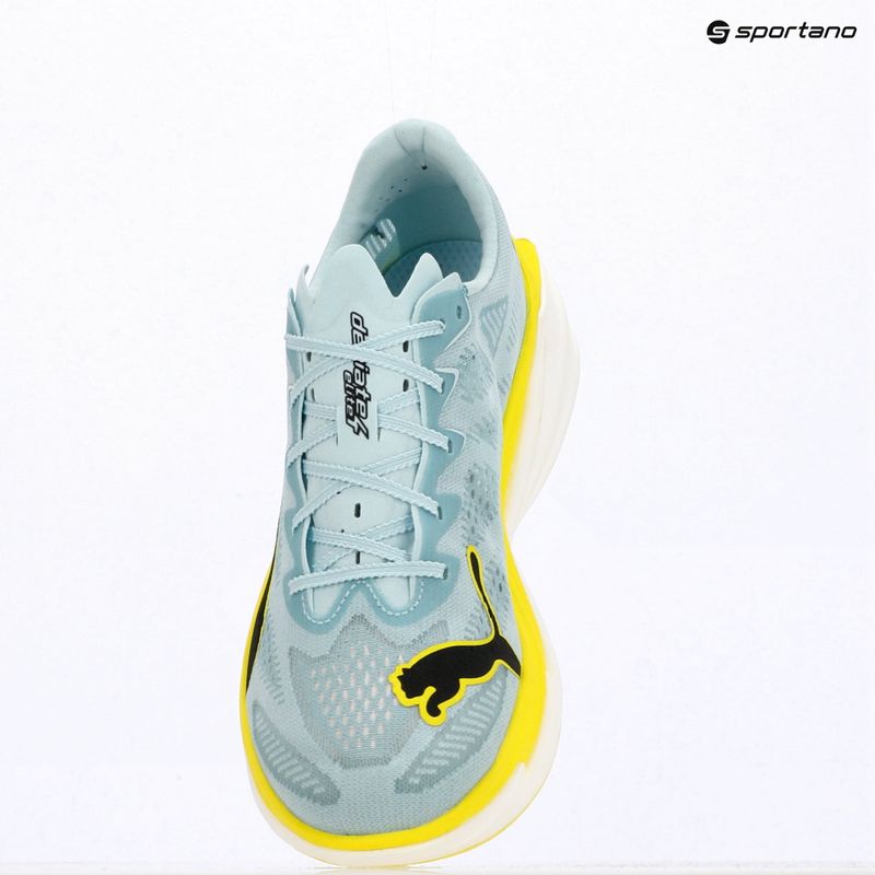 Încălțăminte de alergare pentru femei Puma Deviate Nitro Elite 4 Fresh Water/Lemon Crush/Puma Black 16