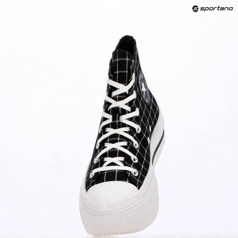 Teniși pentru femei Converse Chuck Taylor All Star Lift Double Stack Hi black/white 9