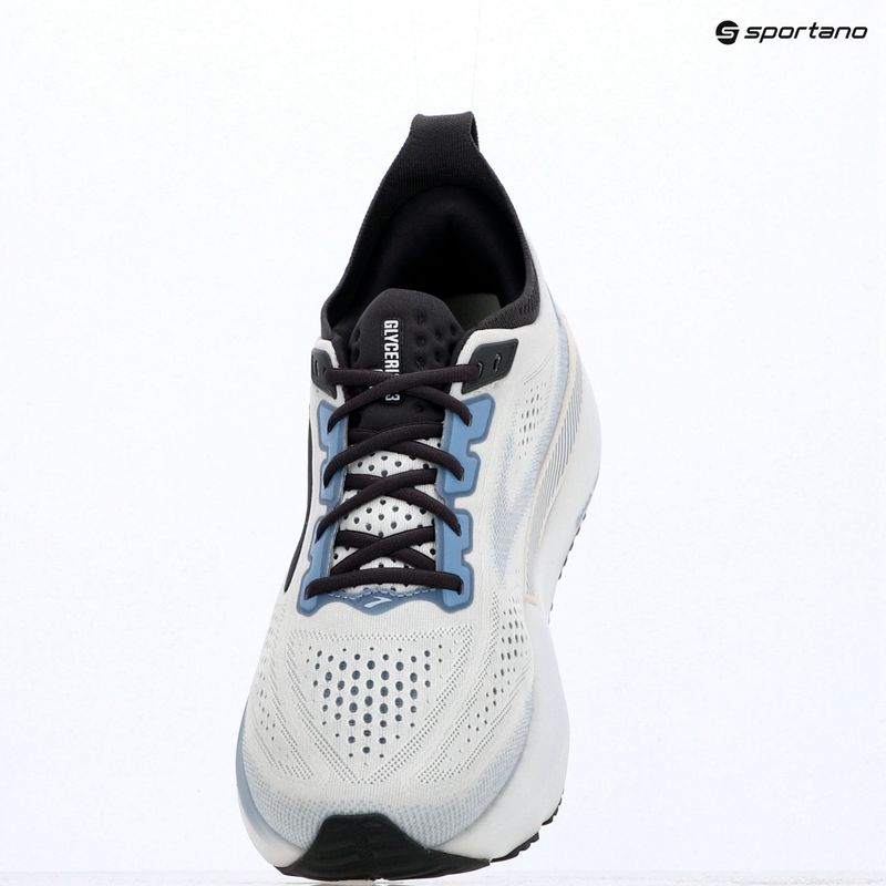 Încălțăminte de alergare pentru bărbați Brooks Glycerin GTS 23 white/rain/baltic sea 9
