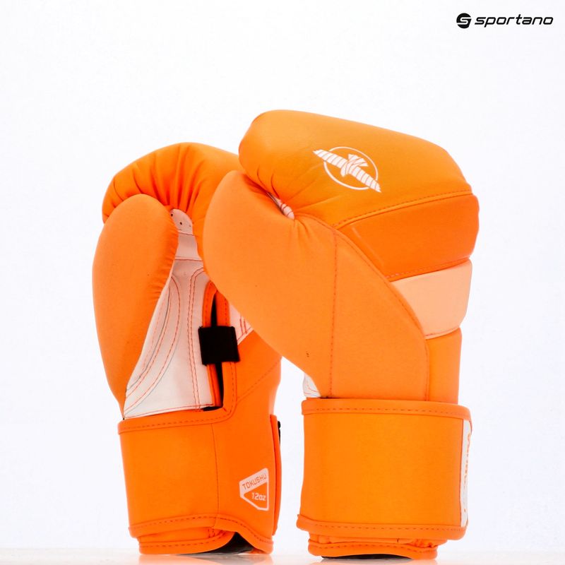 Mănuși de box  Hayabusa T3 Neon neon orange 8