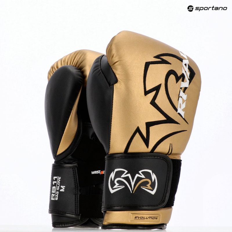 Mănuși de box Rival RB11 gold 6