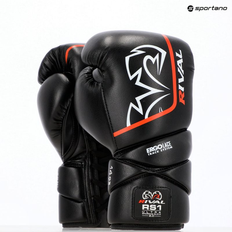 Mănuși de box Rival RS1 Ultra Sparring 2.0 black 14