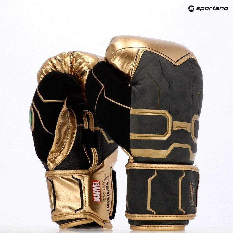 Mănuși de box Hayabusa Marvel's Thanos gold/black 17
