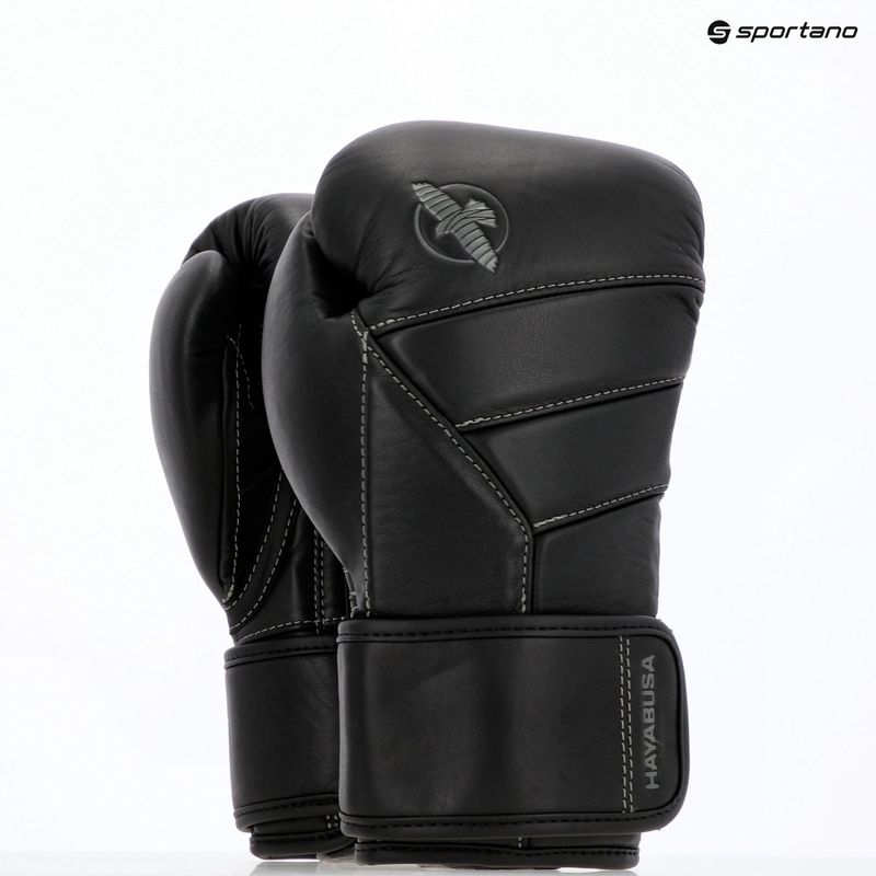 Mănuși de box Hayabusa T3 Kanpeki jet black 13