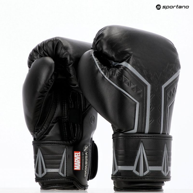 Mănuși de box Hayabusa Black Panther black 19
