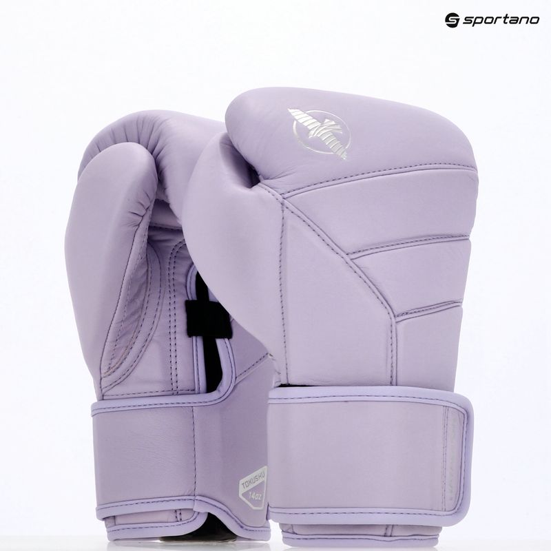 Mănuși de box Hayabusa T3 Kanpeki wisteria purple 15