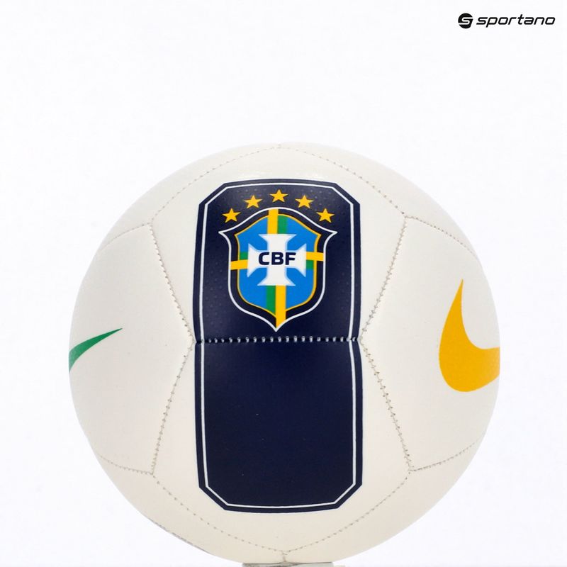 Minge pentru mini fotbal Nike Skills Brazil white size 1 5