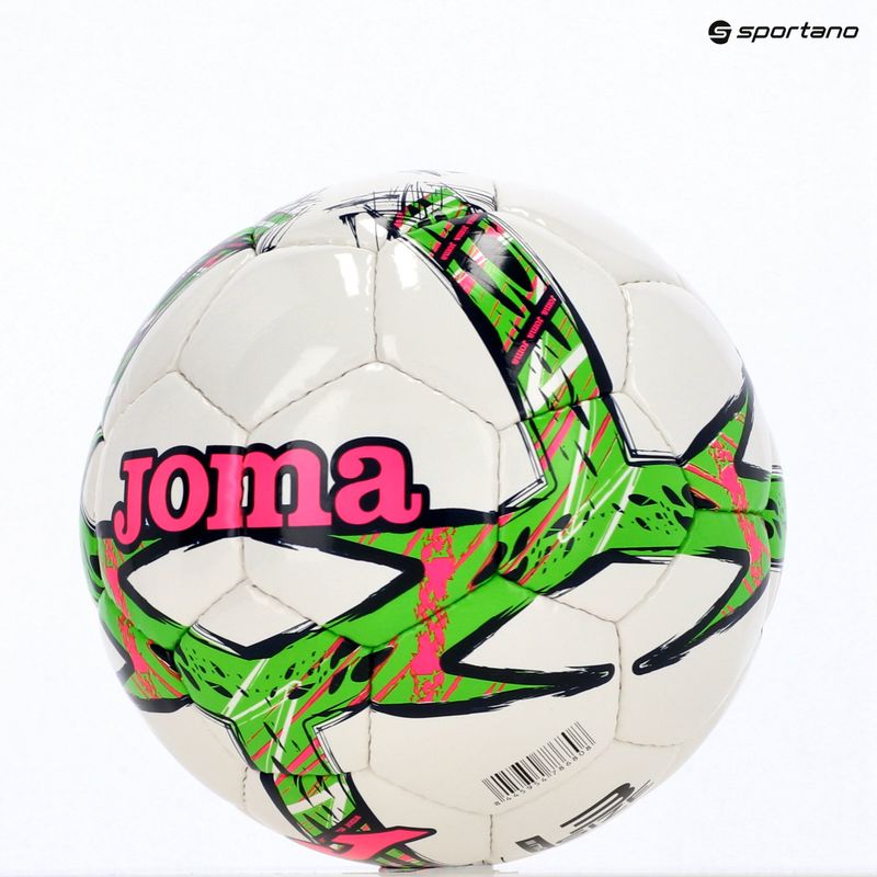 Minge de fotbal Joma Dali III green fluor/pink/navy mărimea  3 7