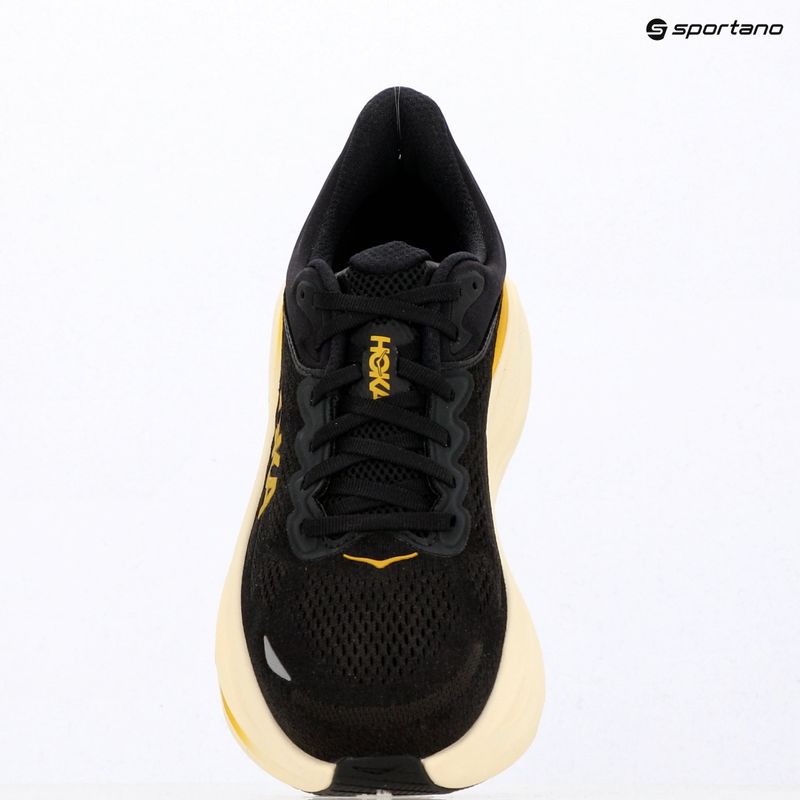 Încălțăminte de alergare pentru bărbați Hoka Bondi 9 carbon black/yellow gold 9