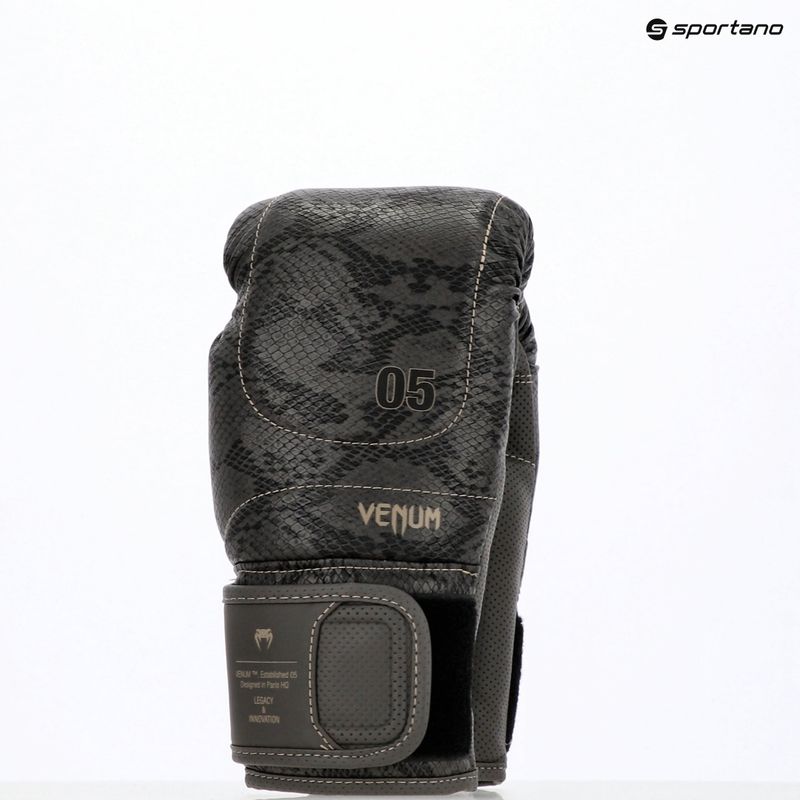 Mănuși de box Venum Impact Evo Scales Boxing dark grey 6