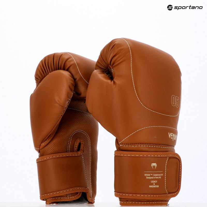 Mănuși de box pentru bărbați Venum Impact Evo VENUM-05061-058 chocolate 6