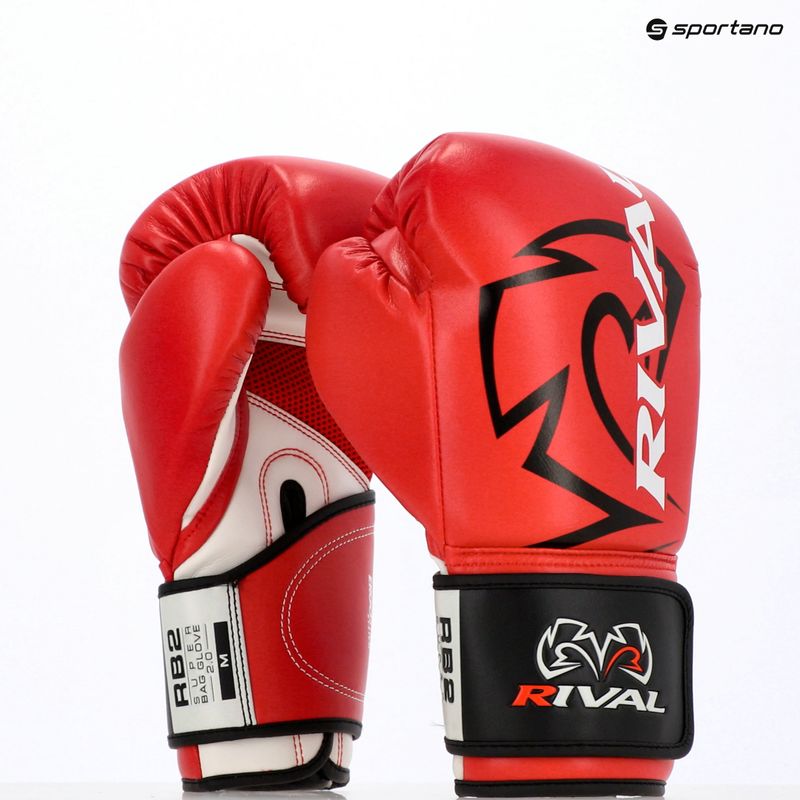 Mănuși de box MMA Rival RB2 Super Bag 2.0 red 3
