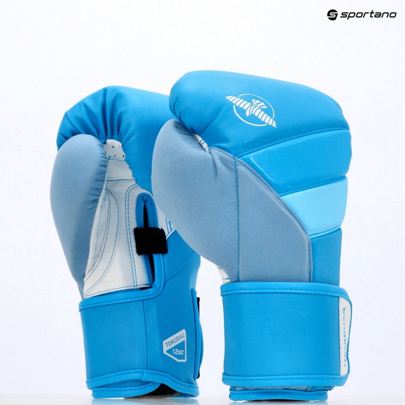 Mănuși de box  Hayabusa T3 Neon neon blue 7