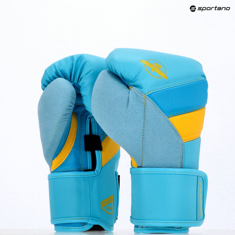 Mănuși de box Hayabusa T3 blue/yellow 8