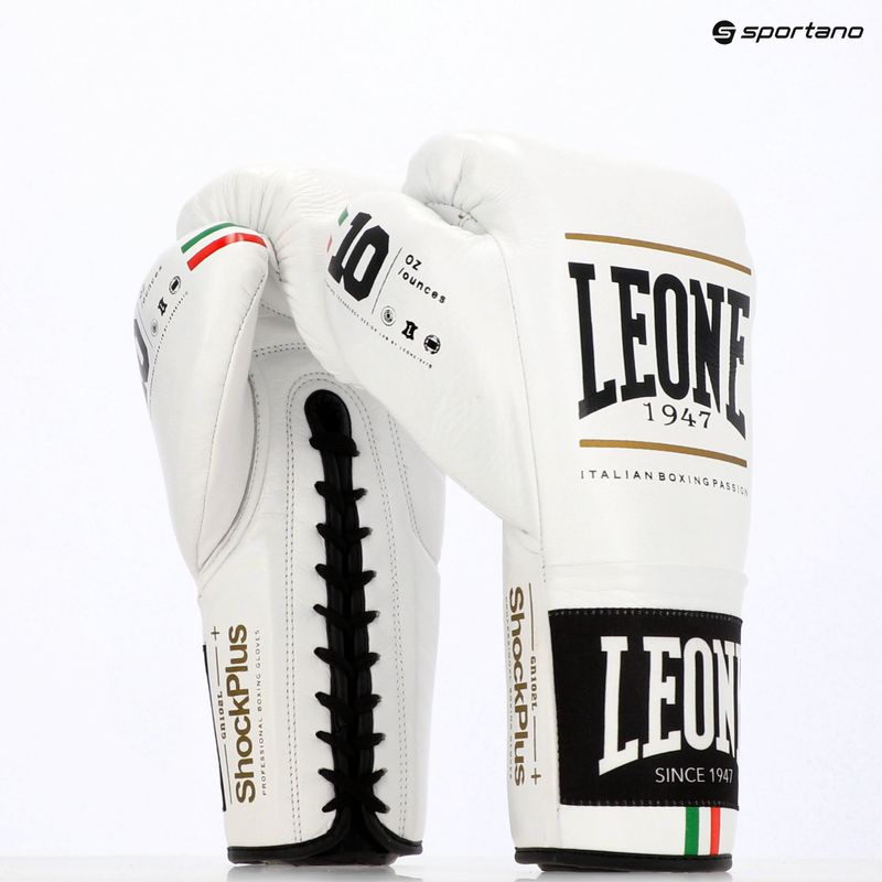 Mănuși de box LEONE 1947 Shock Plus white 11