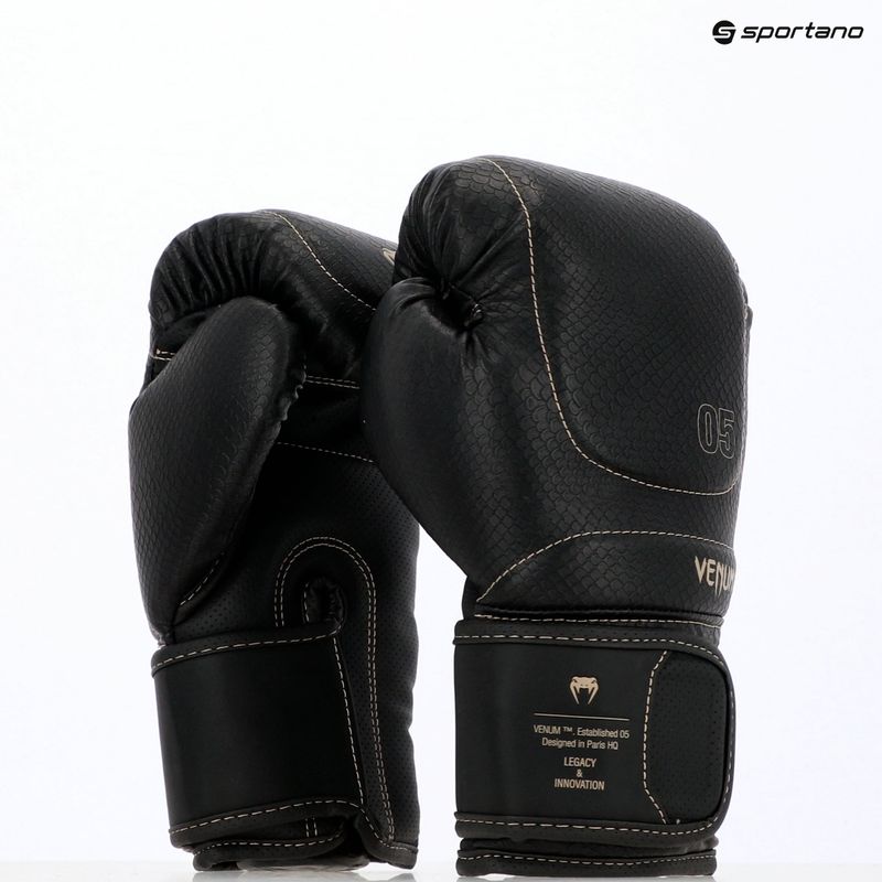Mănuși de box Venum Impact Evo Scales Boxing black 9